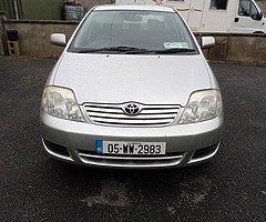 Toyota Corolla saloon1.4