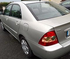 Toyota Corolla saloon1.4
