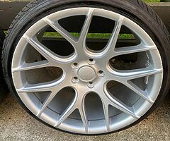 19 inch Ava Boston 5x112 j9.5 all around