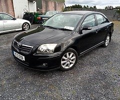 For parts Toyota avensis 1.6 petrol 2007