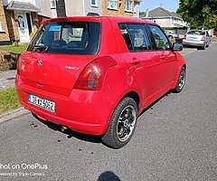 08 Suzuki swift 1.3 petrol, fresh and long NCT 09/23, LOW MILES