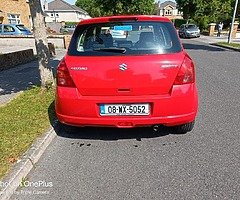 08 Suzuki swift 1.3 petrol, fresh and long NCT 09/23, LOW MILES