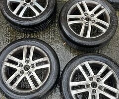 Alloys and tyres