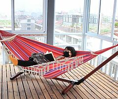 LARGE HAMMOCK WITH STAND - DELIVERY 