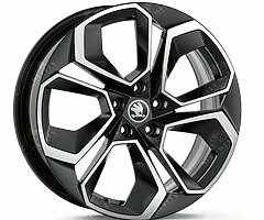 Skoda RS new style alloy wheels 18'' / 19'' 5x112 - Image 4/4