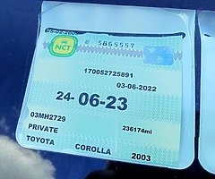 Toyota Corolla 1.4 VVTI Luna Manual transmission - Image 6/9