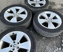 Skoda superb 2017 17 inch alloys