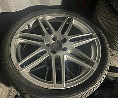 Audi 5x112 19 inch rs  alloys - Image 3/4