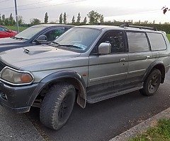 Pajero sport 01 swap or sell