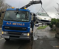 SELL YOU CAR TODAY☑️
SCRAP CARS