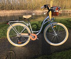 LADIES CITY BIKE & BASKET - 7 SHIPPING SPEED - DELIVERY  - Image 5/5