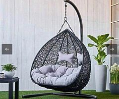 DOUBLE SWING EGG CHAIR - DELIVERY 