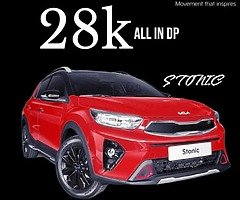 2022 KIA STONIC LOW DP PROMO