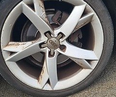 Audi wheels Alloys a3 a4 a5 a6 a7 5x112 19" inch tyres - Image 5/7