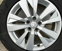 Peogeot alloys