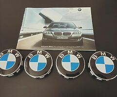 Brand new BMW wheels Centre caps 68 mm Full set 4pcs