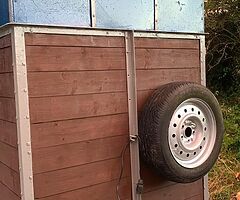 Horse box trailer