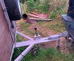 Horse box trailer