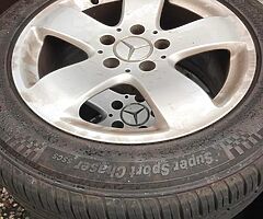 Mercedes alloy wheels