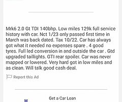 Mrk6 Gt TDI 2l 140bhp - Image 5/6