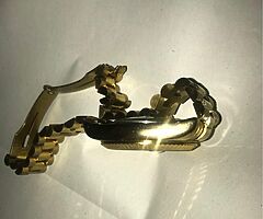 Genuine Rolex day just oyster perpetual 18k gold certs there - Image 8/10