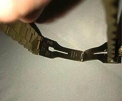 Genuine Rolex day just oyster perpetual 18k gold certs there - Image 10/10