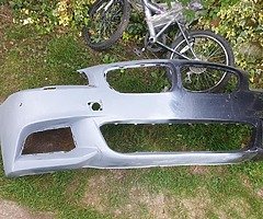 Bmw f10 m sport bumper DAMAGED
