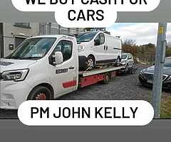 We buy cash for cars