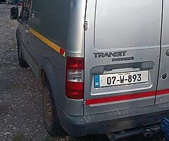Transit connect doe and tax