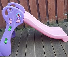 Balance bike and slide