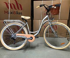 LADIES CITY BIKE + BASKET - 7 Shimmano Gears - DELIVERY  - Image 3/3