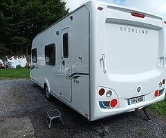 Sterling Europa 6 berth caravan 2009