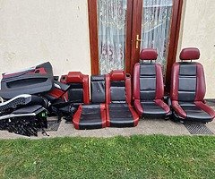 Full bmw x6 leather interior