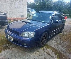 3 x subaru legacy rolling shells