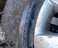 195/65 15’s Golf Mk5 Alloys