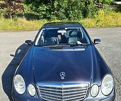 2009 Mercedes E220 cdi Manual 170hp (NCT and Tax)