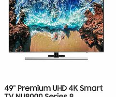 Samsung smart TV 
broke screen