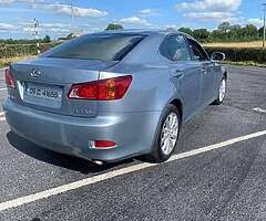 2009 Lexus is 220 d new NCT 09-23 low tax Is220 d low tax low km delivered Special edition
