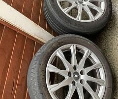 17inch Audi alloys