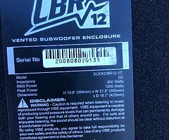Subwoofer SliCkcbr SLICKCBR12-V7