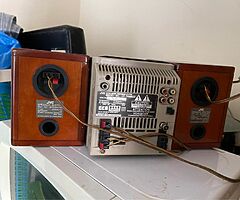 JVC disc, radio player