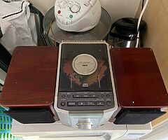 JVC disc, radio player