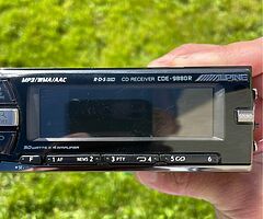 Alpine 9880r radio unit usb connection