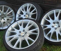 R19 5x108 alloy wheels - Image 3/3