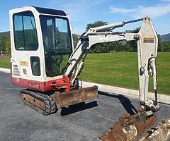 Takeuchi TB106 1.6 ton digger (ON HOLD UNTIL 8pm)