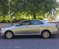 2008 Toyota avensis NCT 01-23 tax 12-22 Avensis strata 2.0 diesel 6 speed Strata