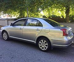 2008 Toyota avensis NCT 01-23 tax 12-22 Avensis strata 2.0 diesel 6 speed Strata