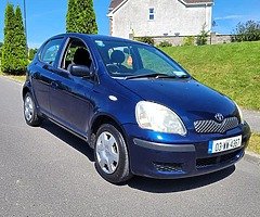 03 Toyota Yaris 1.0 Petrol ( Tax and Tested ) Lady Owner