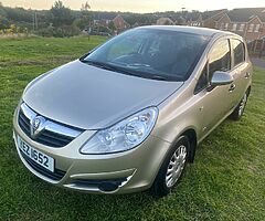 2009 Vauxhall Corsa life