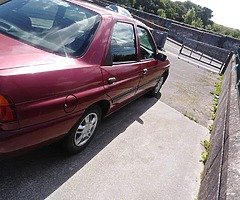 For escort 25 years classic 1.8 TD diesel with only 54 thousand miles genuine mileage 100% ￼